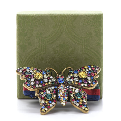 Gucci Web Crystal Butterfly Bracelet Multicolor 6 of 6