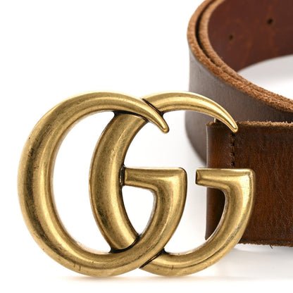 Gucci Faded Calfskin Double G 40mm Belt 90 36 Cuir 6 of 7