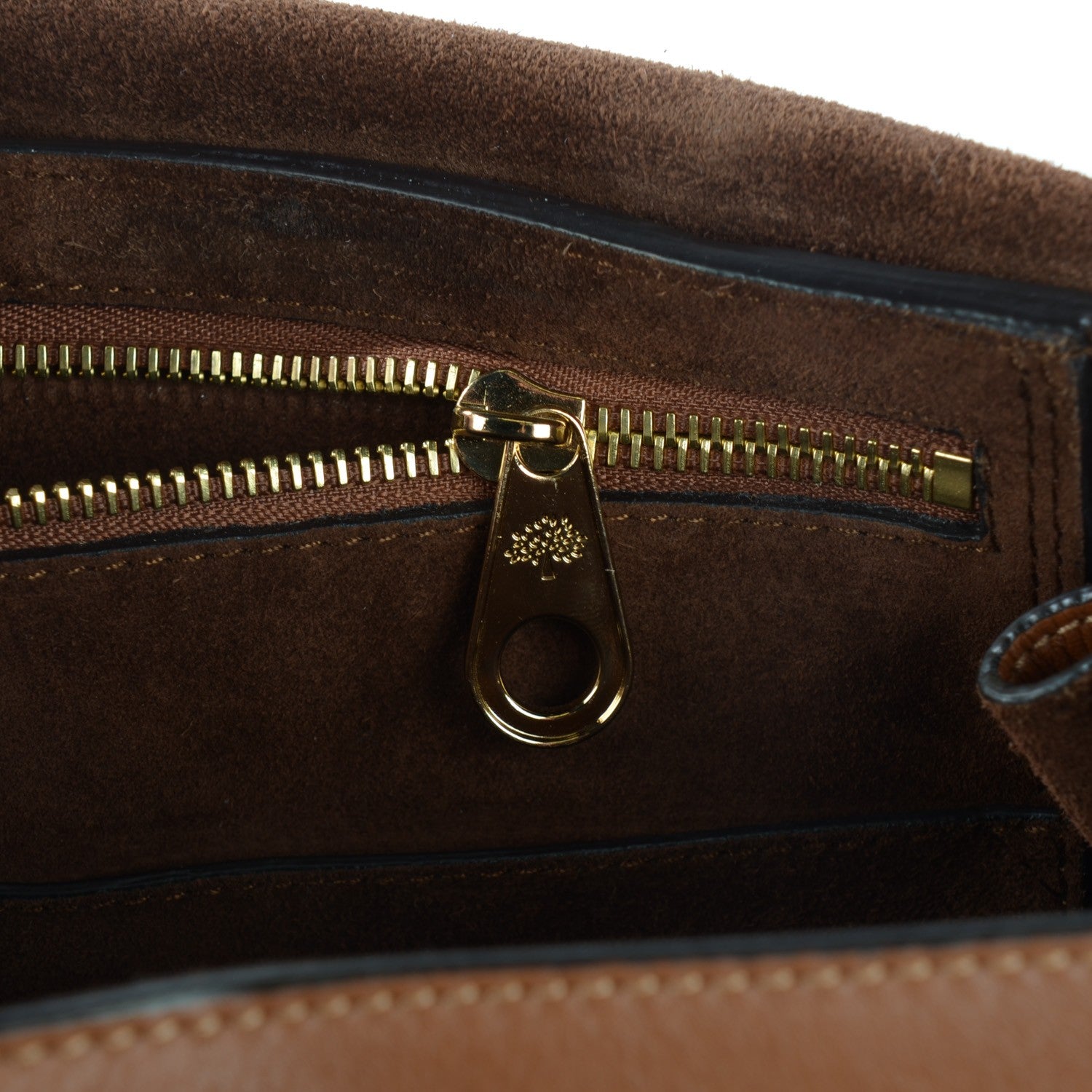 Mulberry Soft Matte Leather Cookie Bayswater Satchel Oak 9 of 12