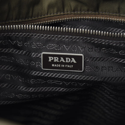 Prada Tessuto Nylon Viaggio Travel Bag Bruciato 7 of 12