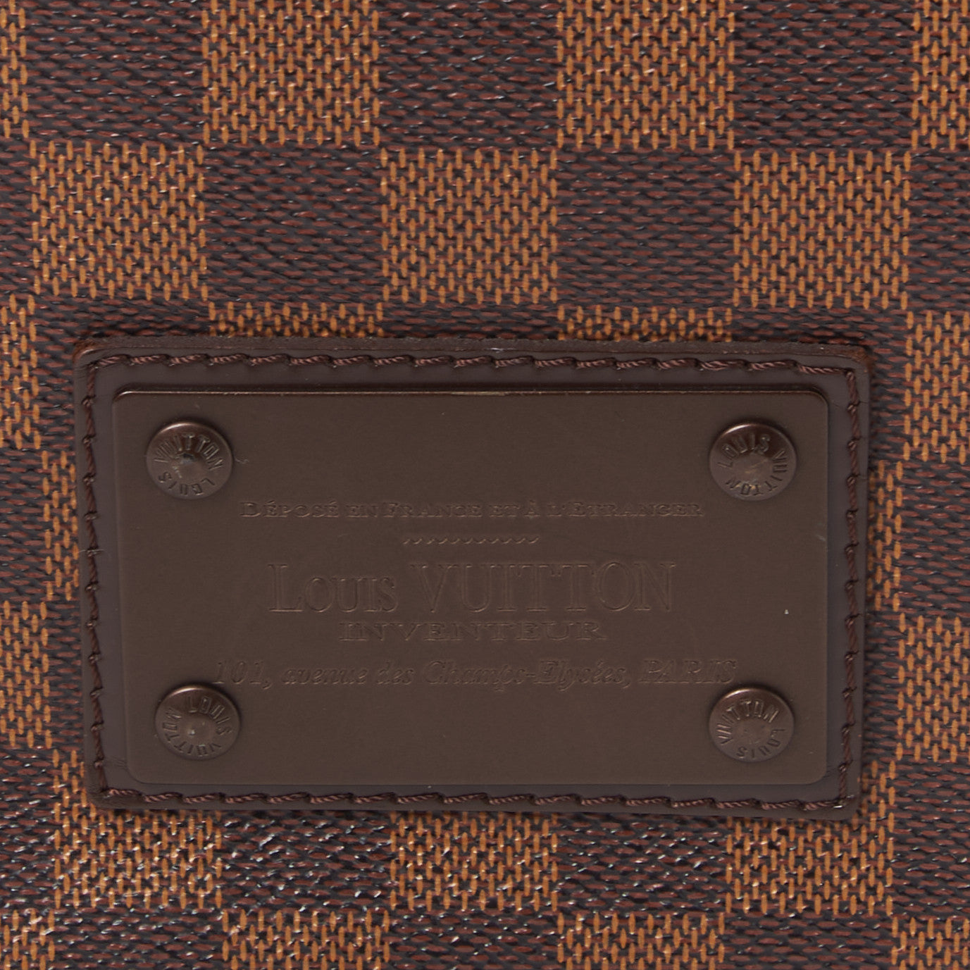 Louis Vuitton Damier Ebene Brooklyn MM 8 of 9