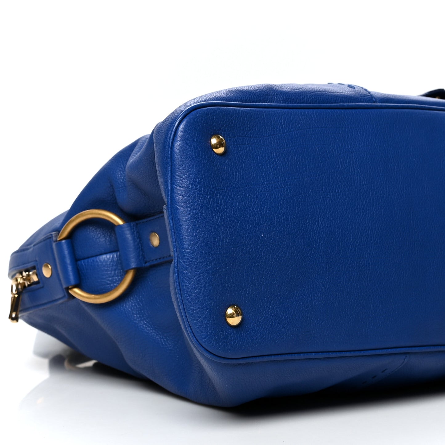 Calfskin Oversized Muse Blue