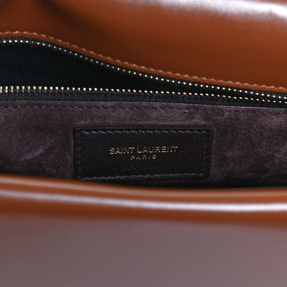 Saint Laurent Calfskin Medium Margaux Shoulder Bag Brick Ebony 5 of 15