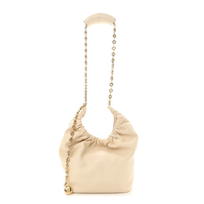 Loewe Buttery Nappa Lambskin Small Squeeze Bag Chalk 1 of 7