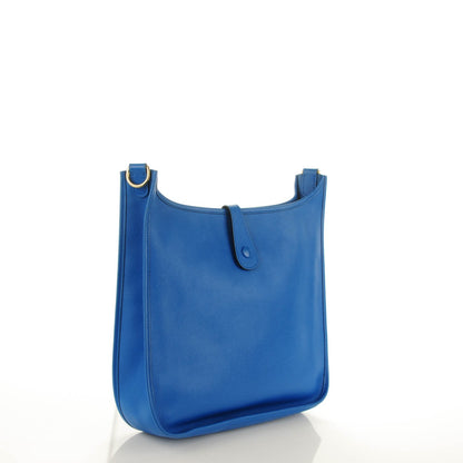 Hermes Courchevel Evelyne PM Bleu France 3 of 10