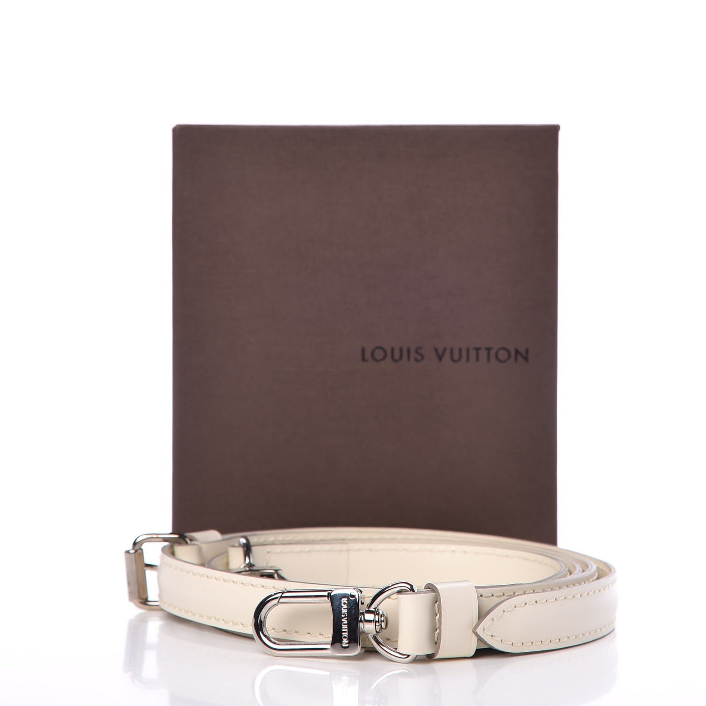 Calfskin Alma BB Shoulder Strap Ivory