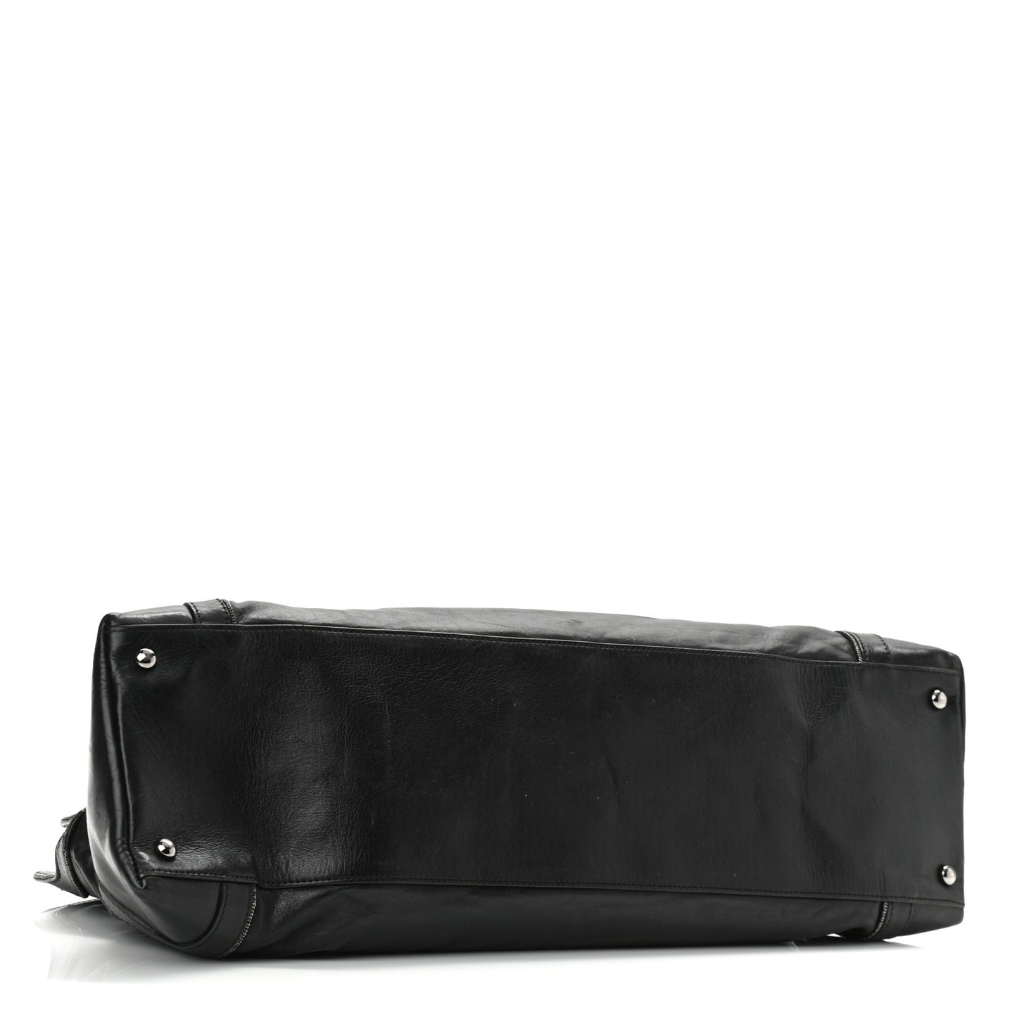 Lambskin East West Soho Shopper Black