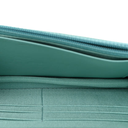 Chanel Caviar Quilted Wallet on Chain WOC Light Blue 5 of 11