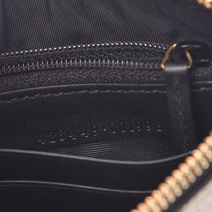 Gucci GG Supreme Monogram Wrist Wallet Black 8 of 8