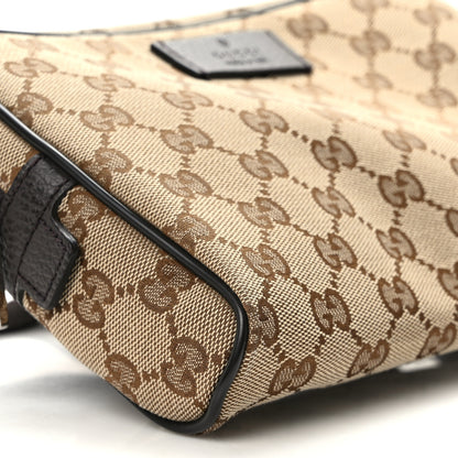 Gucci Monogram Belt Bag Dark Brown 9 of 14