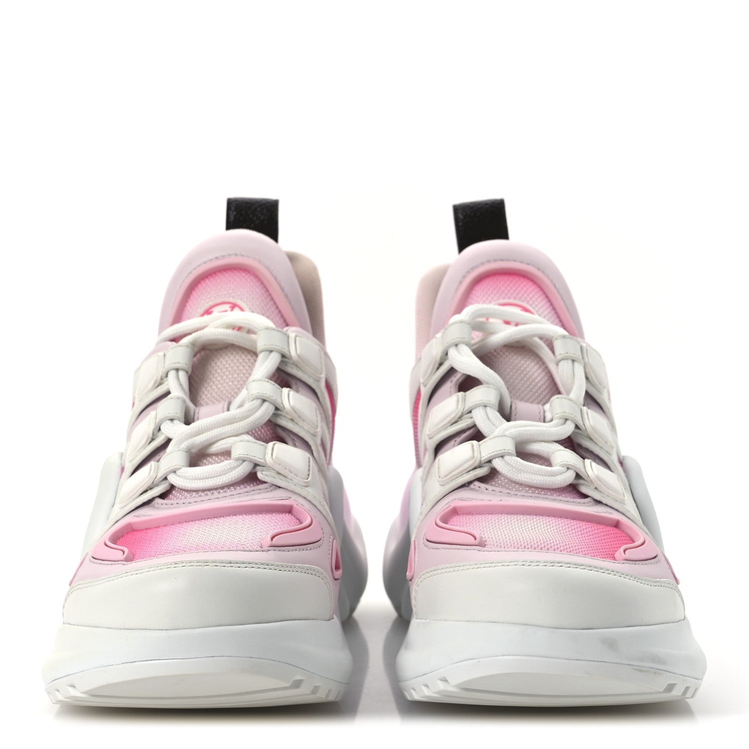 Louis Vuitton Calfskin Technical Nylon LV Archlight Sneaker Rose Clair 3 of 7