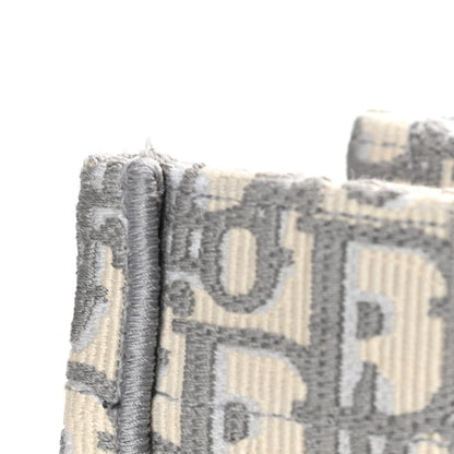 Christian Dior Oblique Medium Book Tote Grey 8 of 11