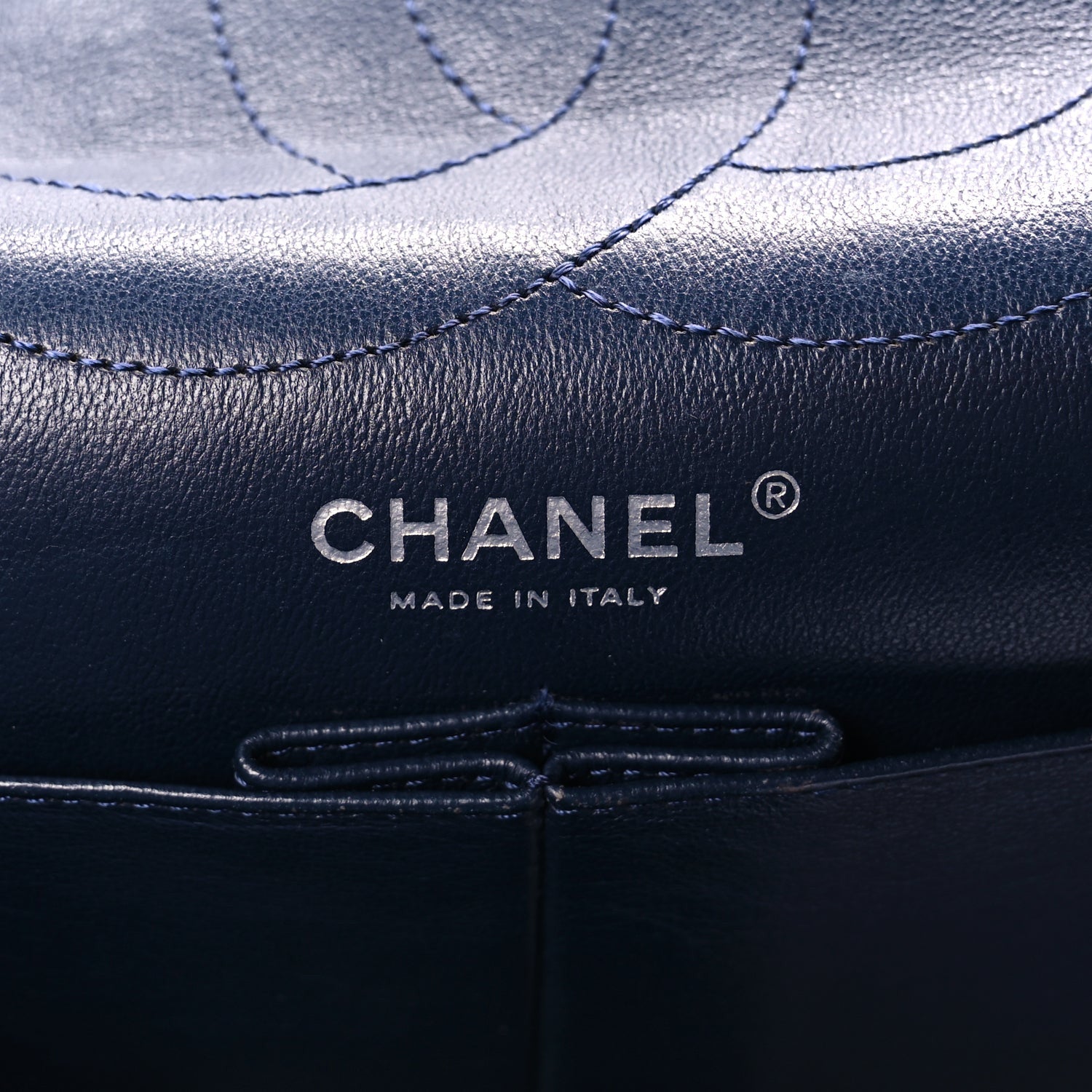 Chanel Lambskin Quilted 2.55 Reissue 226 Flap Blue 6 of 8