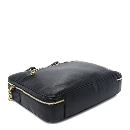 Mulberry Grained Calfskin Heathcliffe Briefcase  Black 8 of 8