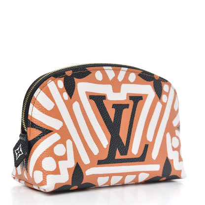 Louis Vuitton Monogram Giant Crafty Cosmetic Pouch Crème Caramel 3 of 9