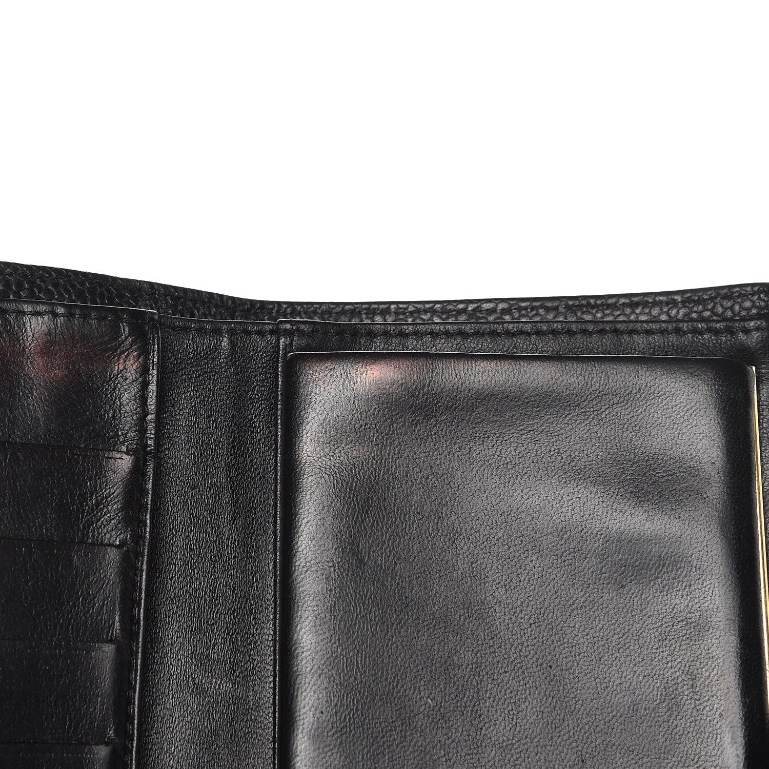 Chanel Caviar Timeless CC French Wallet Black 11 of 11