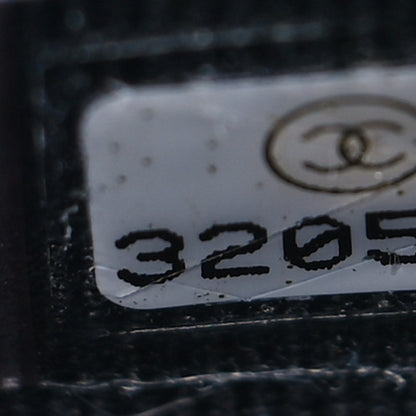 Chanel Sequin COCO Clutch With Chain Black Red 7 of 10