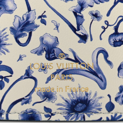 Louis Vuitton Taurillon Capucines Compact Maxi Wallet Navy 6 of 7