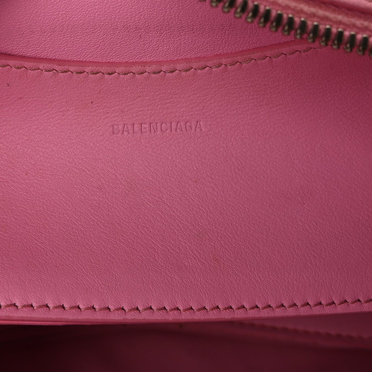 Cake Calfskin Tonal Hardware Mini Neo Classic City  Rose