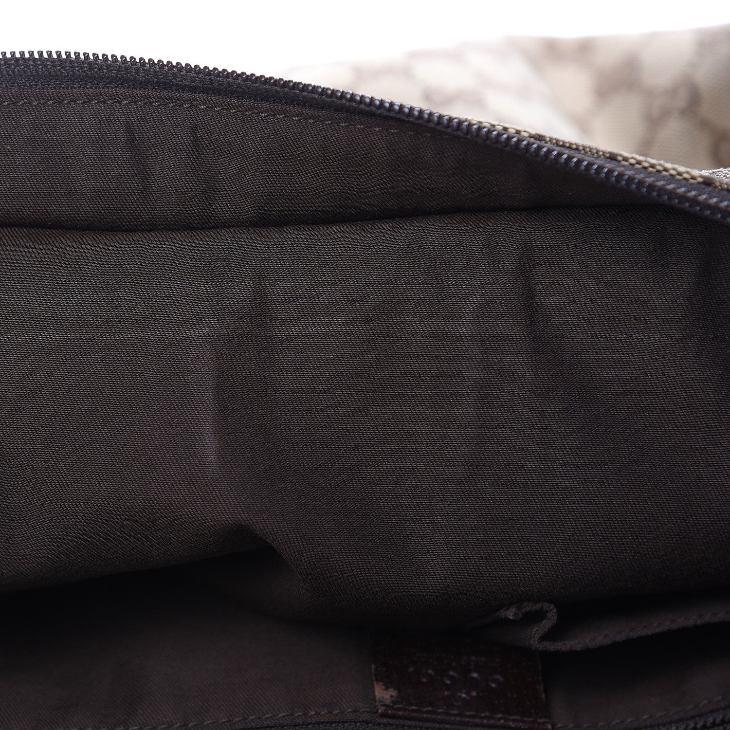 Gucci Monogram Web Medium Flat Messenger Bag Brown 17 of 17