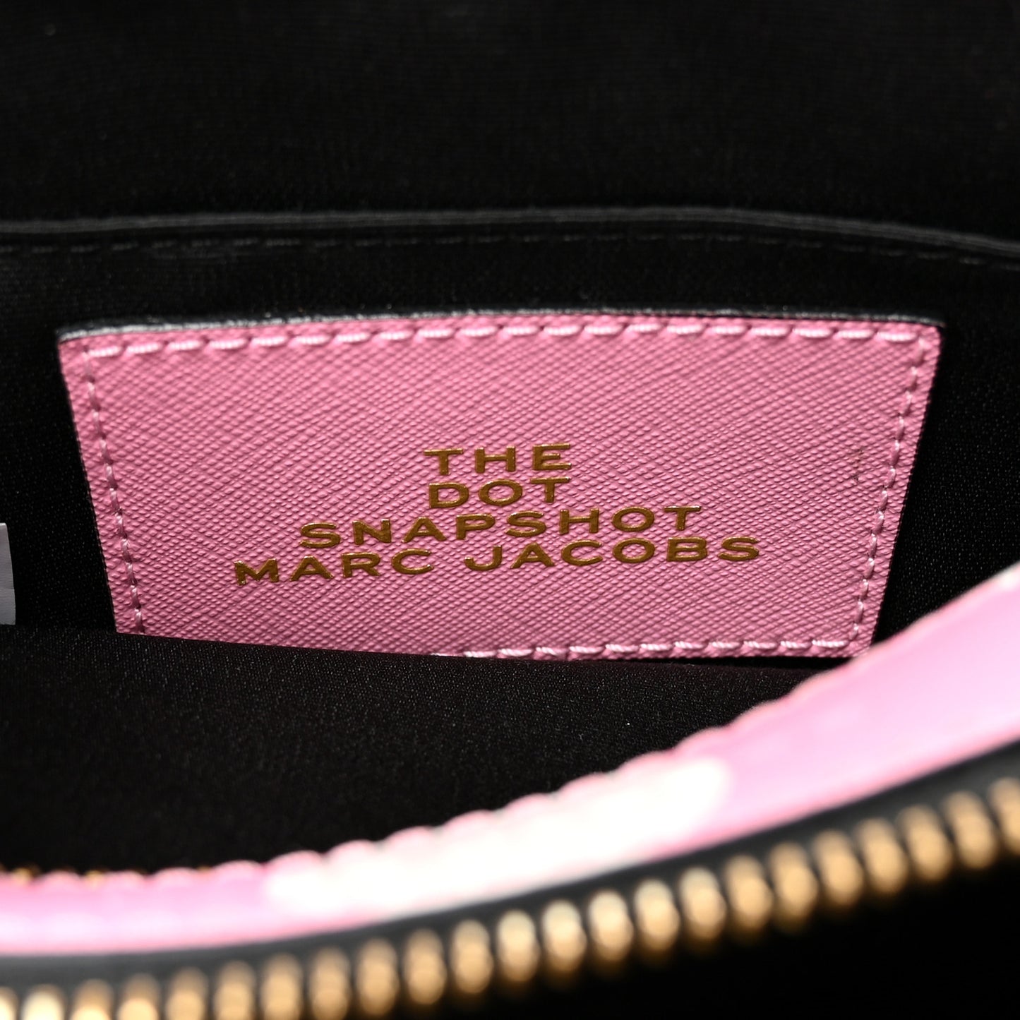 Saffiano The Dot Snapshot Camera Bag Primrose