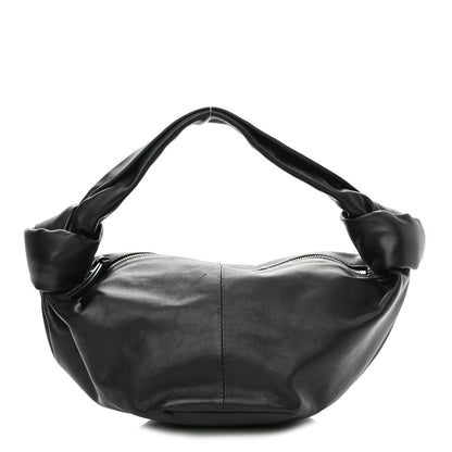 Bottega Veneta Calfskin Mini Double Knot Bag Black 1 of 8