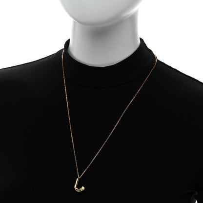 Louis Vuitton LV And Me Letter J Necklace Gold 2 of 8