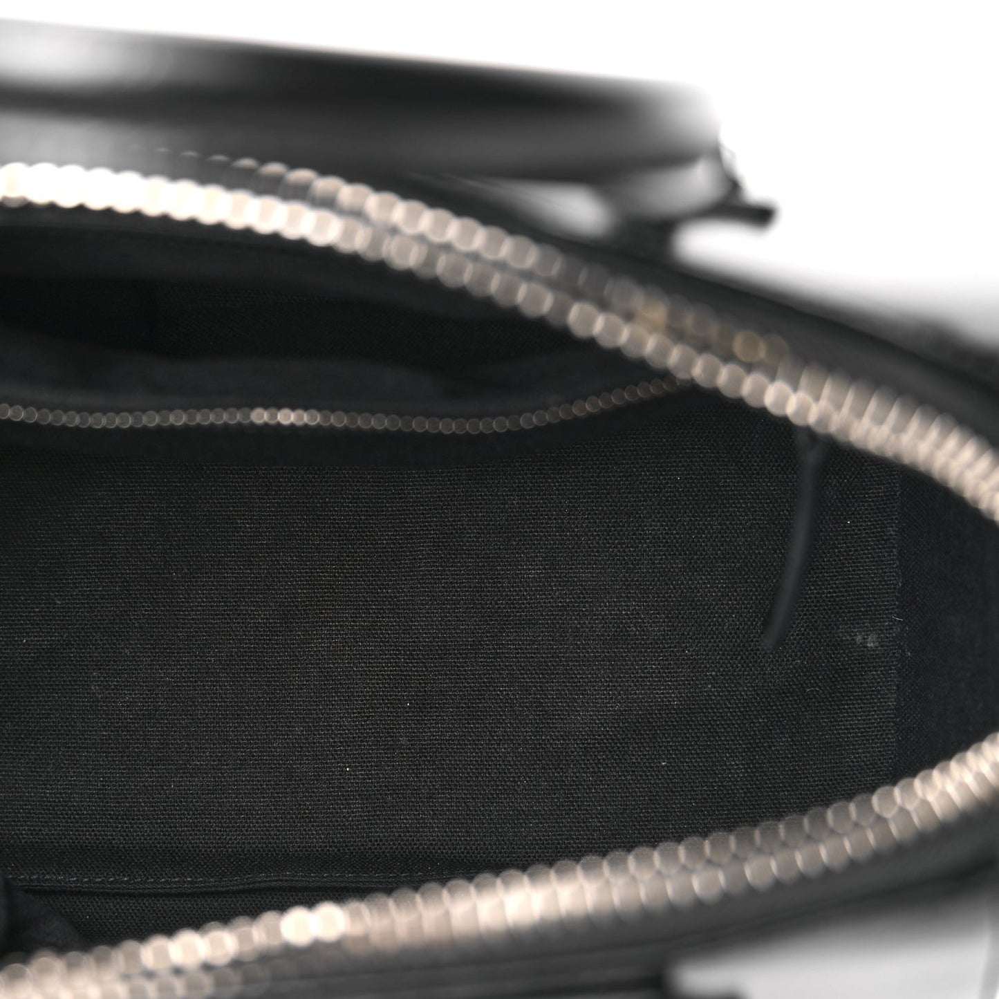 Shiny Lord Calfskin Small Antigona Black