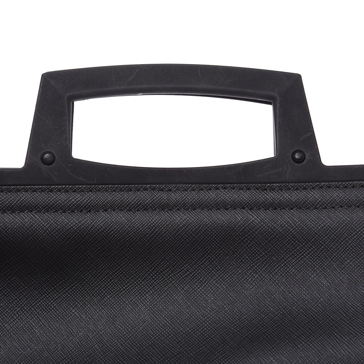 Givenchy Textured Coated Canvas Logo Print Medium Rave Tote Black 8 of 8