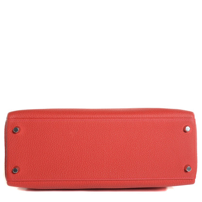 Hermes Togo Kelly Retourne 32 Vermillion 6 of 26