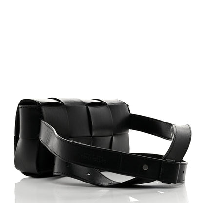 Bottega Veneta Nappa Maxi Intreccio The Belt Cassette Bag Black 3 of 7