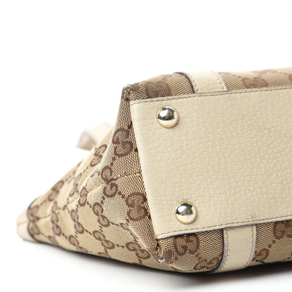 Gucci Monogram Small Abbey Tote Off White 6 of 23