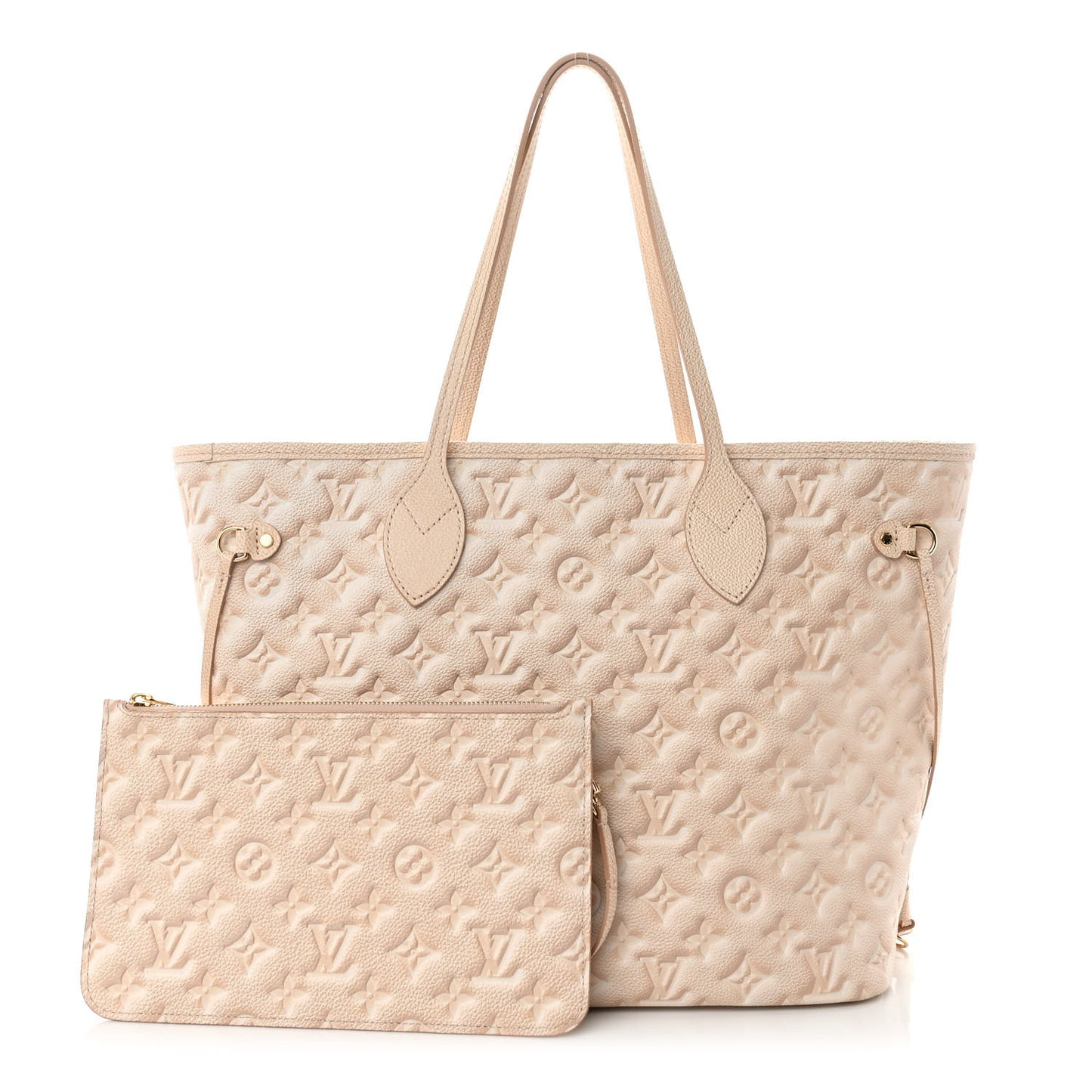 Empreinte Monogram Summer Stardust Neverfull MM Beige Clair