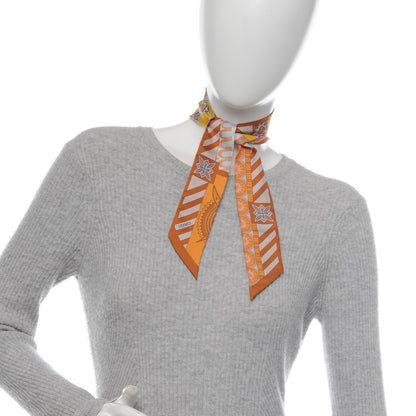 Hermes Silk Geometrie Cretoise Silk Twilly 2 of 5