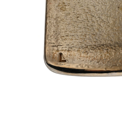 Saint Laurent Brass Organic Oversized Cuff Bracelet L Argent Brilliant 5 of 5