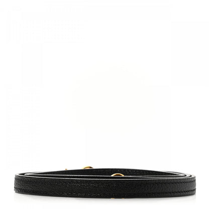 Hermes Chevre Mini Kelly Shoulder Strap Black 2 of 4