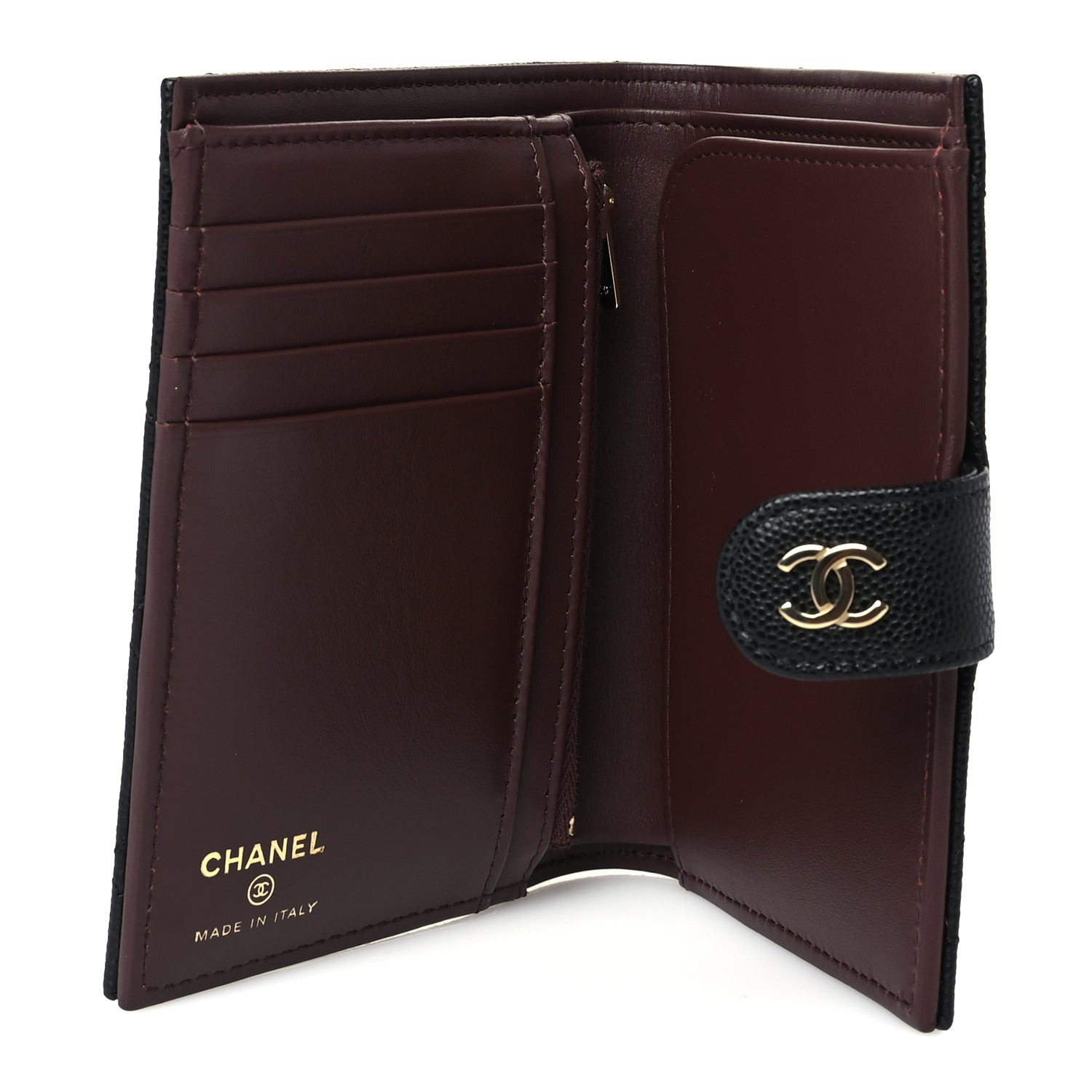 Chanel Caviar Quilted Passport Holder  Black 6 of 8
