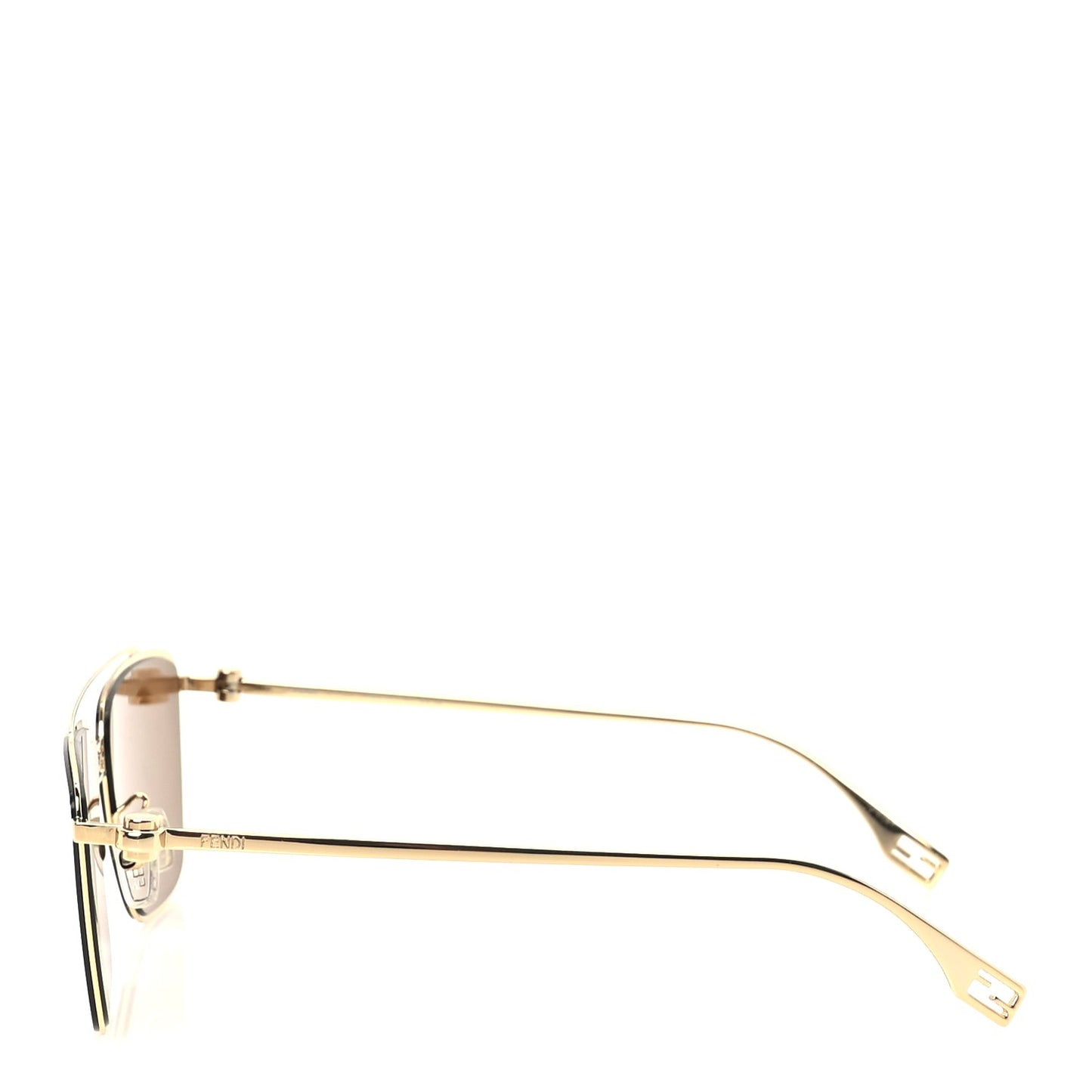 Metal Aviator Sunglasses FE40110U Gold
