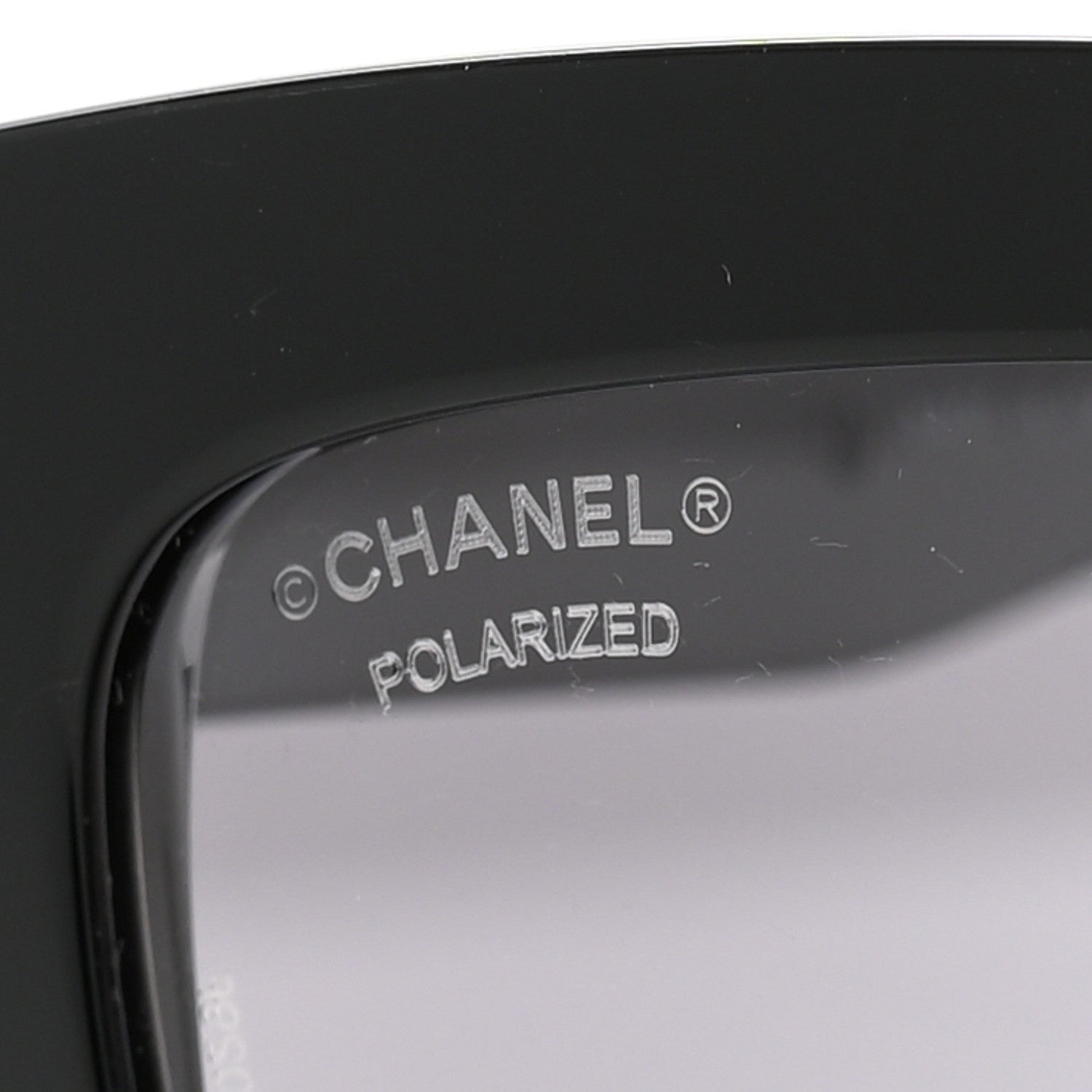 Chanel Acetate Square Sunglasses 5509-A Black 7 of 7