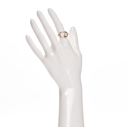 Hermes 18K Rose Gold Small Chaine d'Ancre Punk Ring 51 5.75 2 of 9