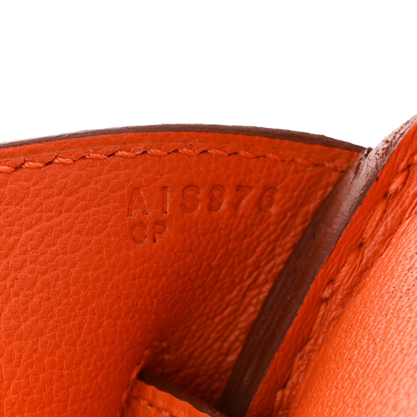 Togo Birkin 35 Orange