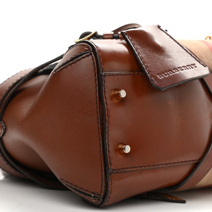 Burberry House Check Small Gladstone Dark Tan 19 of 37