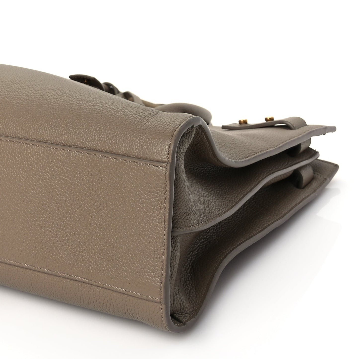 Calfskin Large Souple Sac De Jour Dark Beige