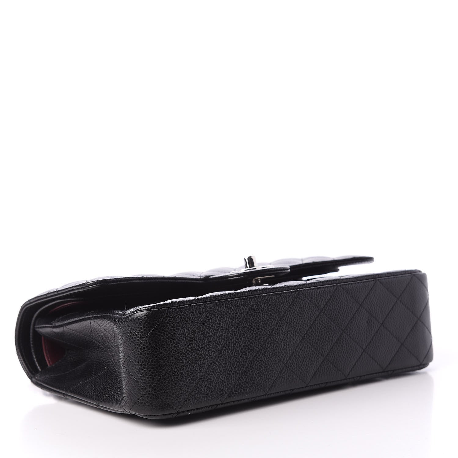 Chanel Caviar Quilted Medium Double Flap Black 5 of 12