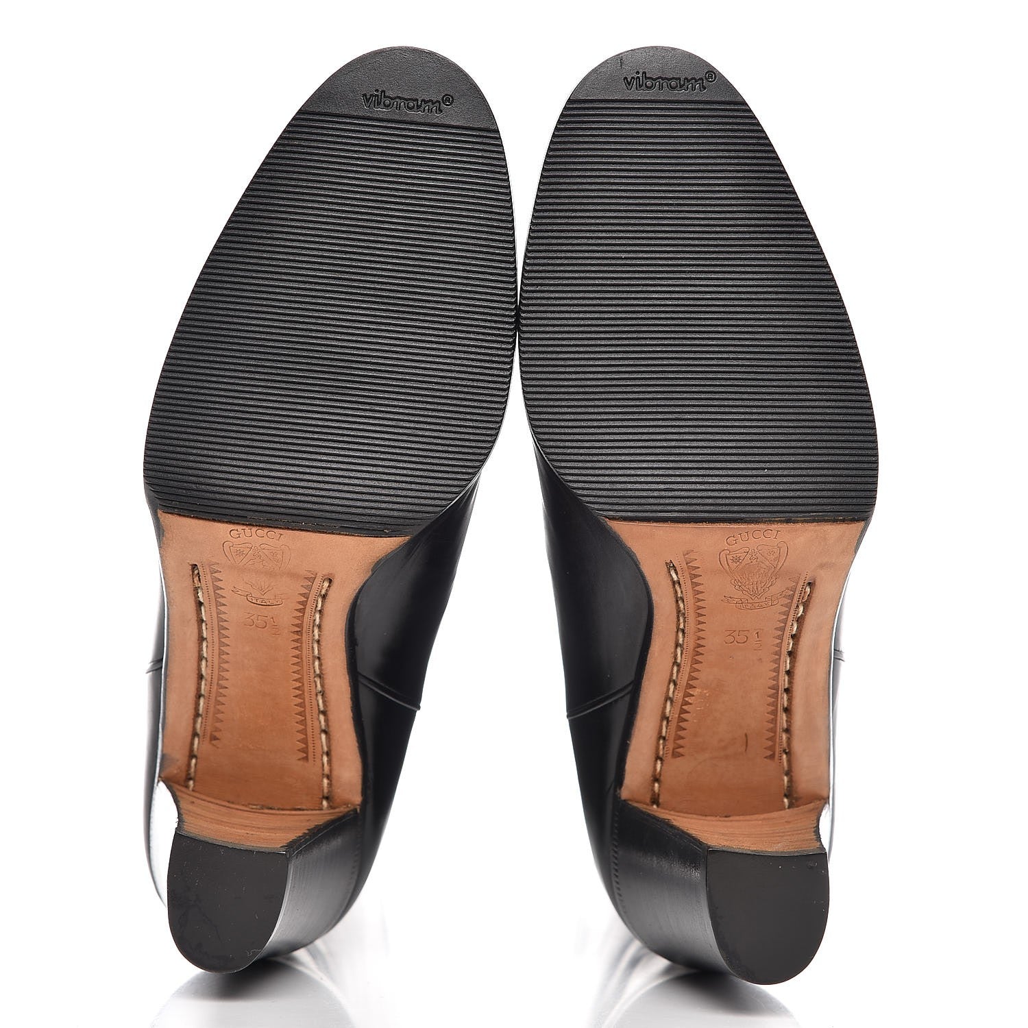 Gucci Calfskin Tall Boots 35.5 Black 7 of 12