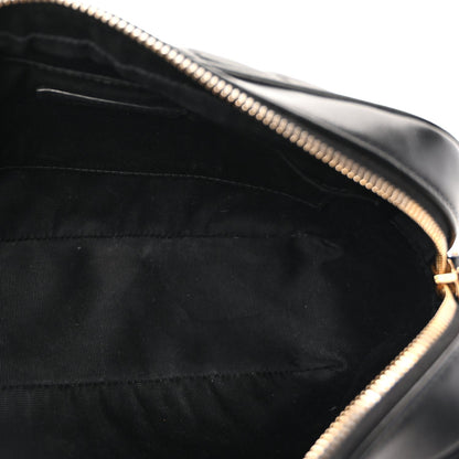 Saint Laurent Calfskin Matelasse Monogram Lou Camera Bag  Black 4 of 8