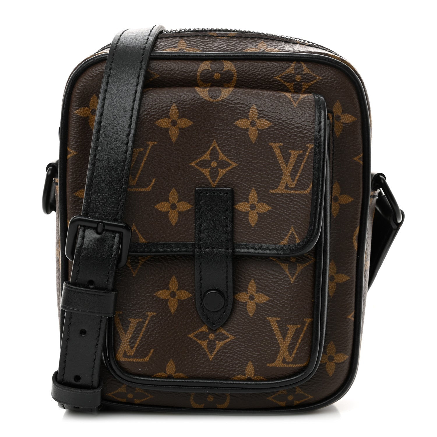 Louis Vuitton Monogram Macassar Christopher Wearable Wallet 1 of 7