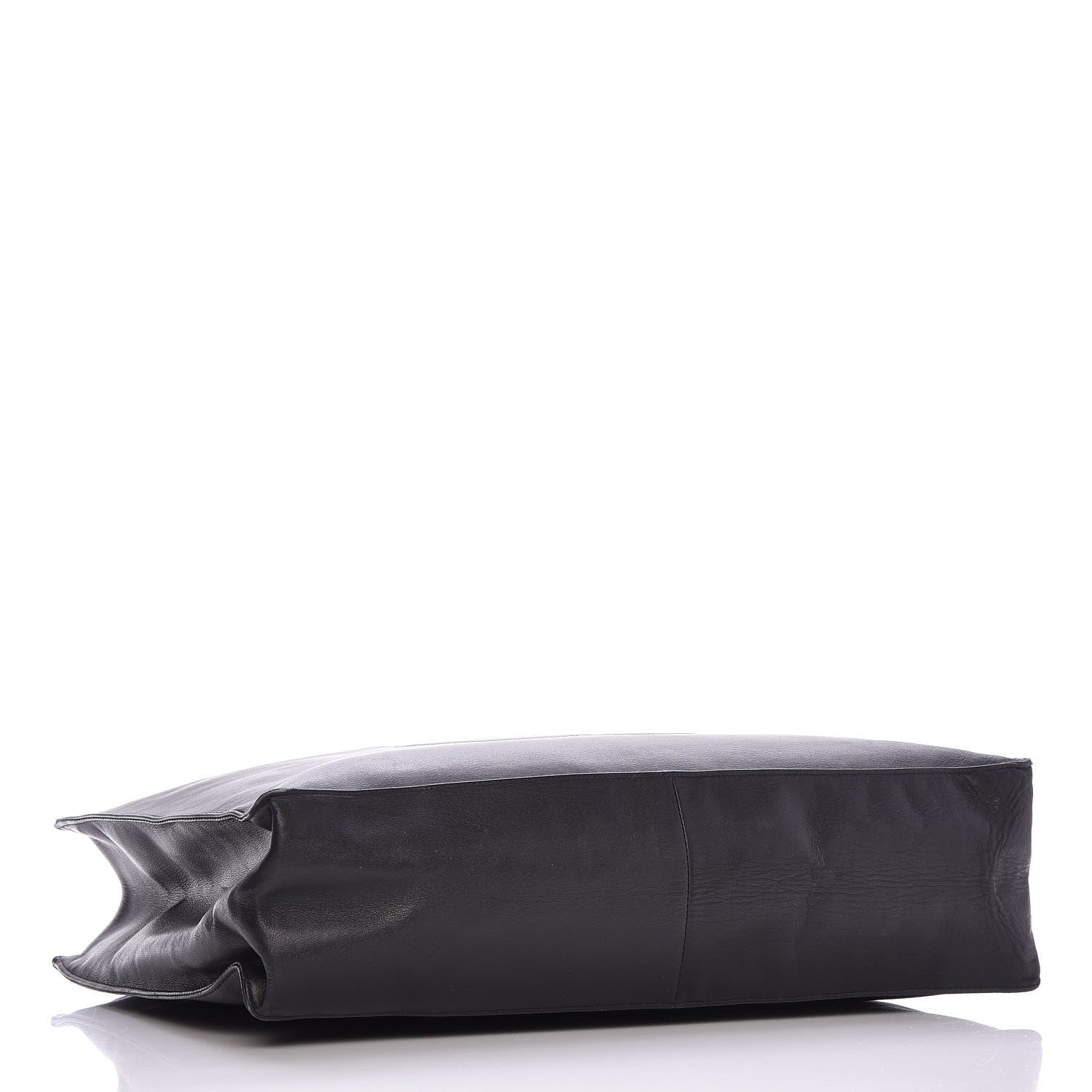 Chanel Lambskin CC Tote Black 4 of 8