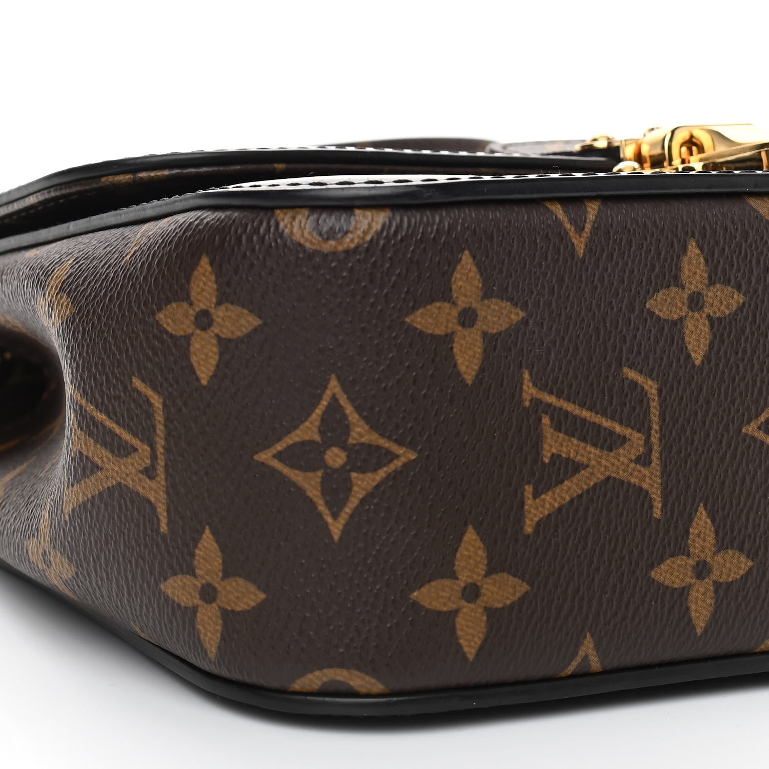 Louis Vuitton Patent Calfskin Monogram Cherrywood BB Black 8 of 9