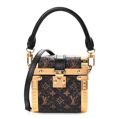 Louis Vuitton Satin Crystal Monogram Treasure Box 1 of 9